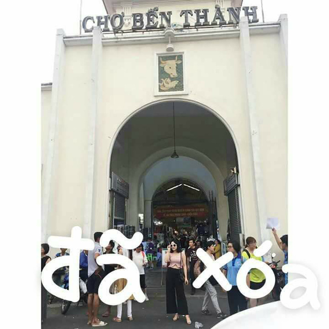 Cô gái mắc sai lầm lớn khi nhờ dân mạng sửa bức ảnh chụp lần đầu tiên ở chợ Bến Thành